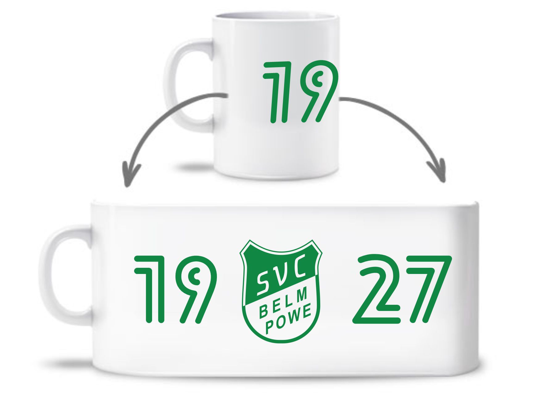 Keramiktasse SVC Belm-Powe
