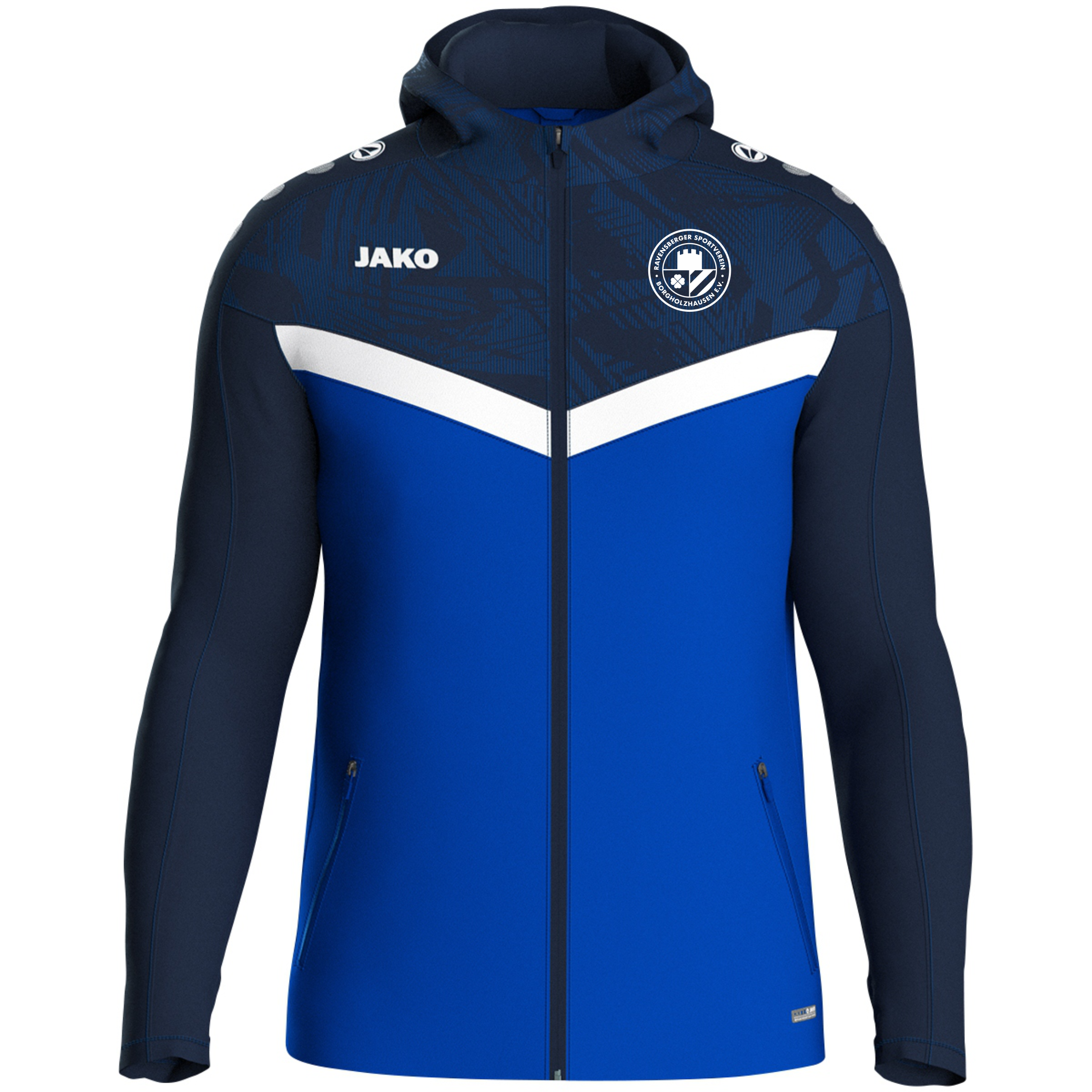 Kapuzenjacke RSV Borgholzhausen royal/marine