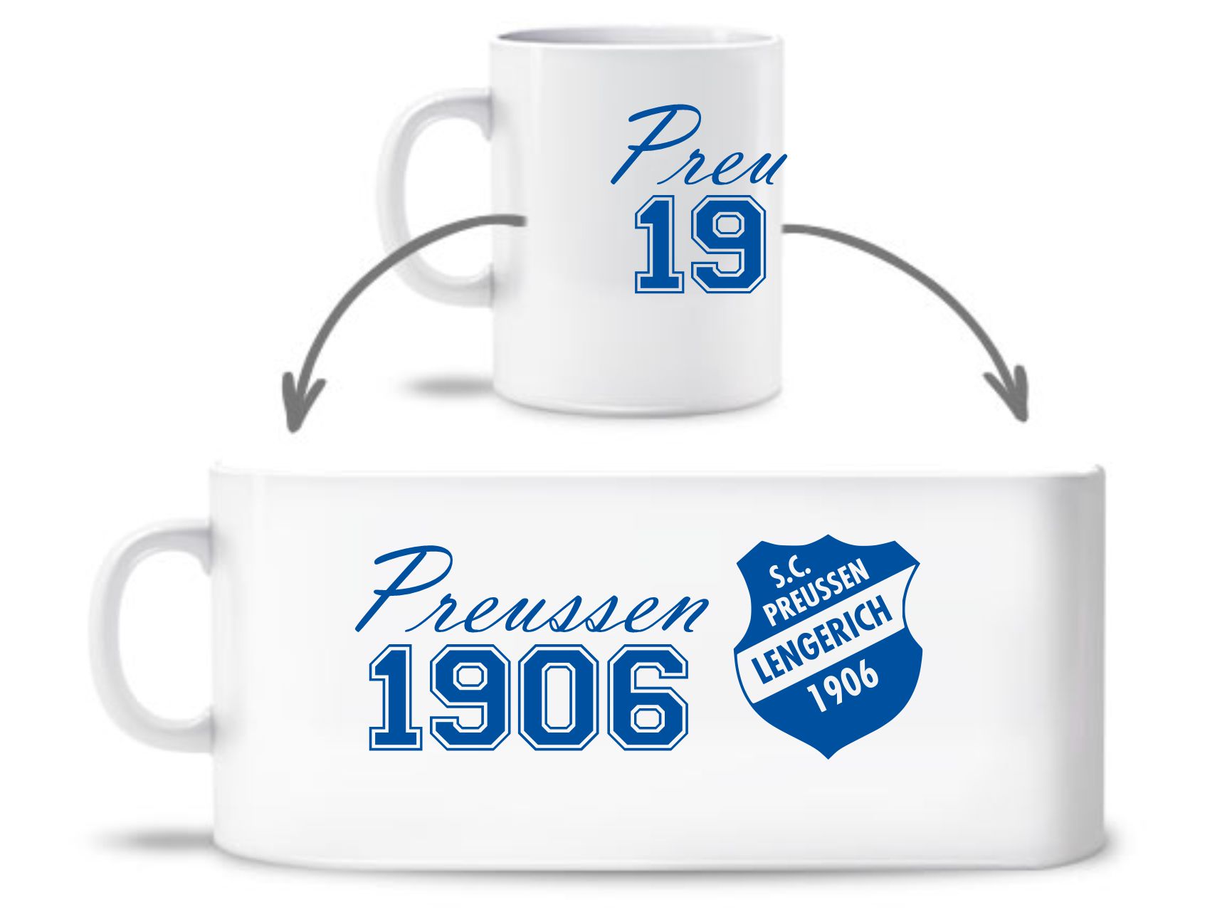 Keramiktasse SC Preussen Lengerich