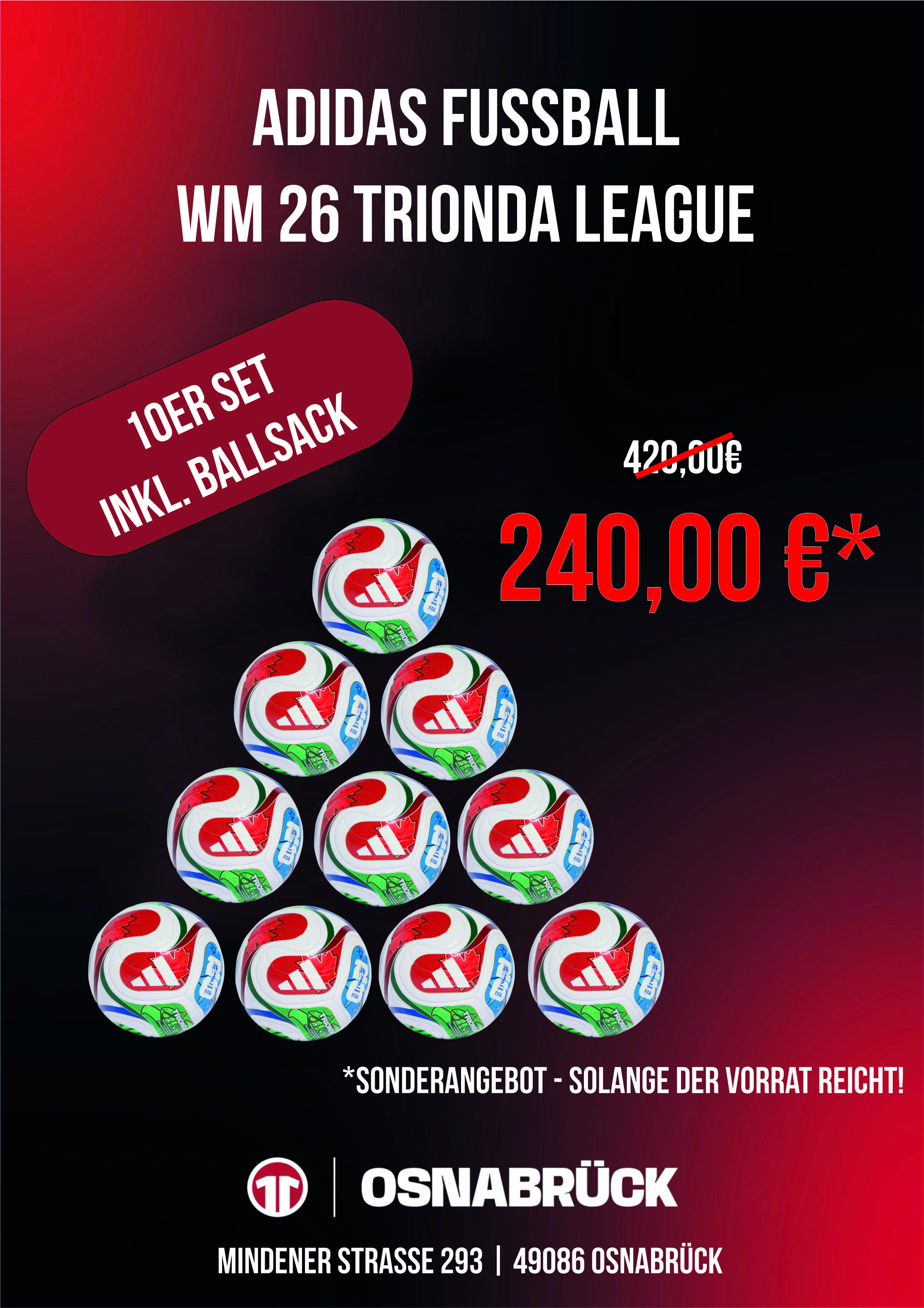 adidas Fussball WM 26 Trionda League